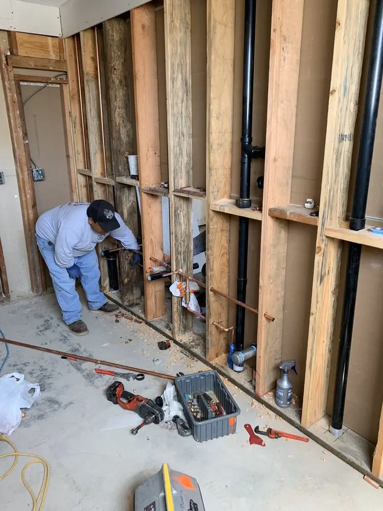 Commercial rough-in plumbing for Gas Line Repair in Berkley Estates